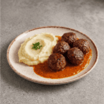 Albóndigas con Puré